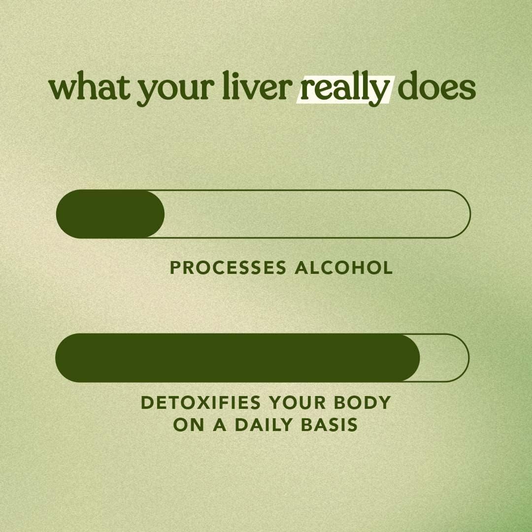 Plant-Based Liver Detox Blend with Bhumi Amalaki & Turmeric - Purify Blood, Reduce Inflammation - 60G, Makes 40 Servings