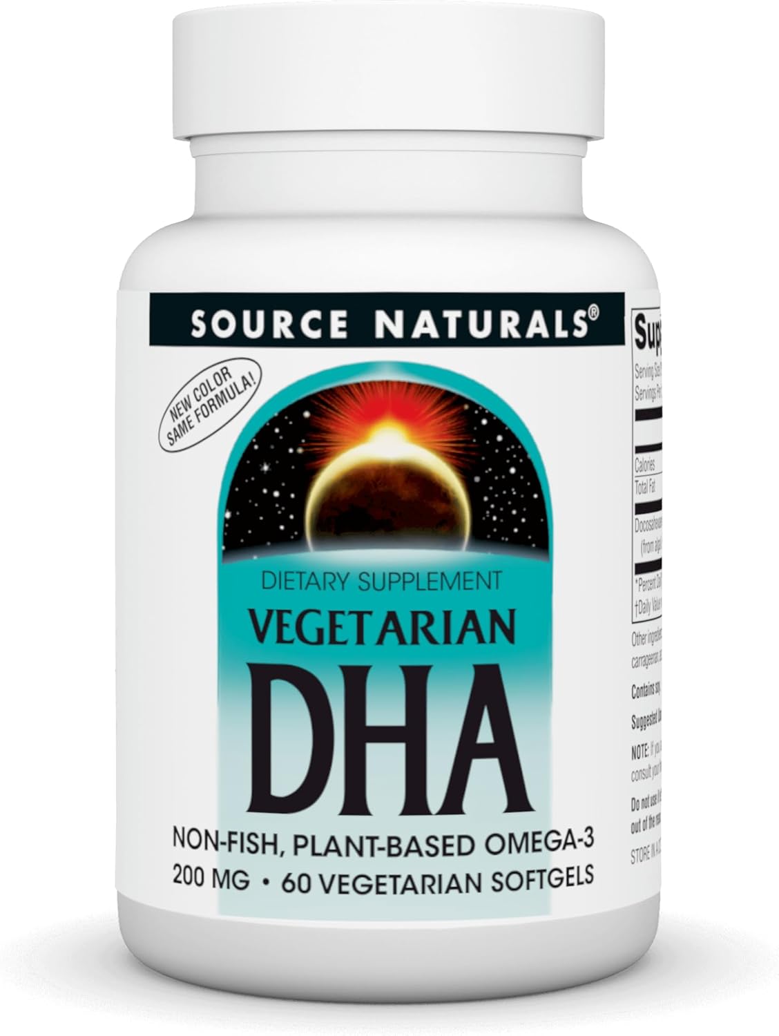 Plant-Based Omega-3 DHA Supplement - Source Naturals Neuromins - 60 Vegetarian Softgels