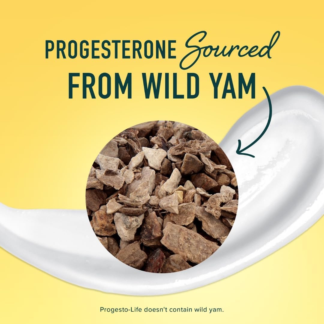 Plant Based PhytoEstrogen & Progesterone Cream for Hormone Balance in Women - 96 Servings Estrogen Cream + 120 Servings Progesterone Cream