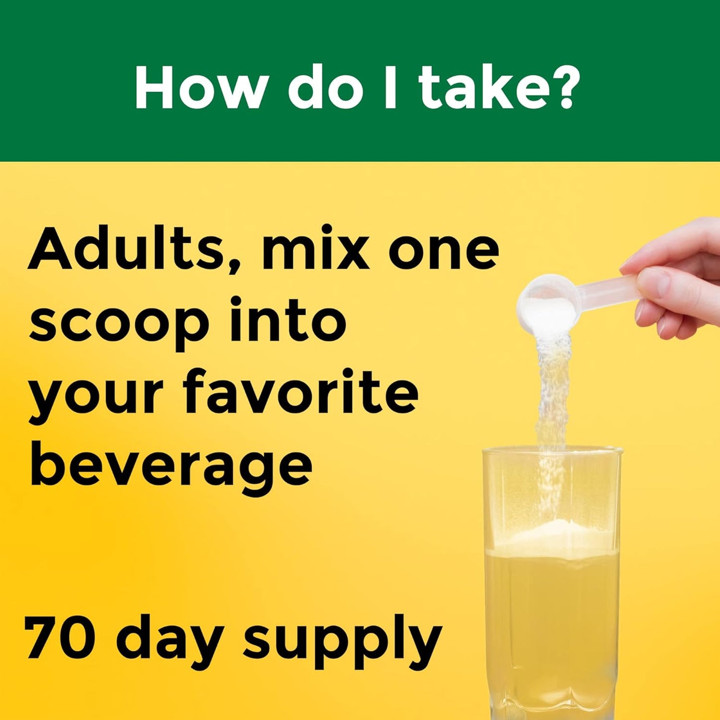 Plant Based Prebiotic Fiber Powder for Digestive Support - Taste Free, Sugar Free, Vegetarian Drink Mix - 9.87 oz, 70 Servings