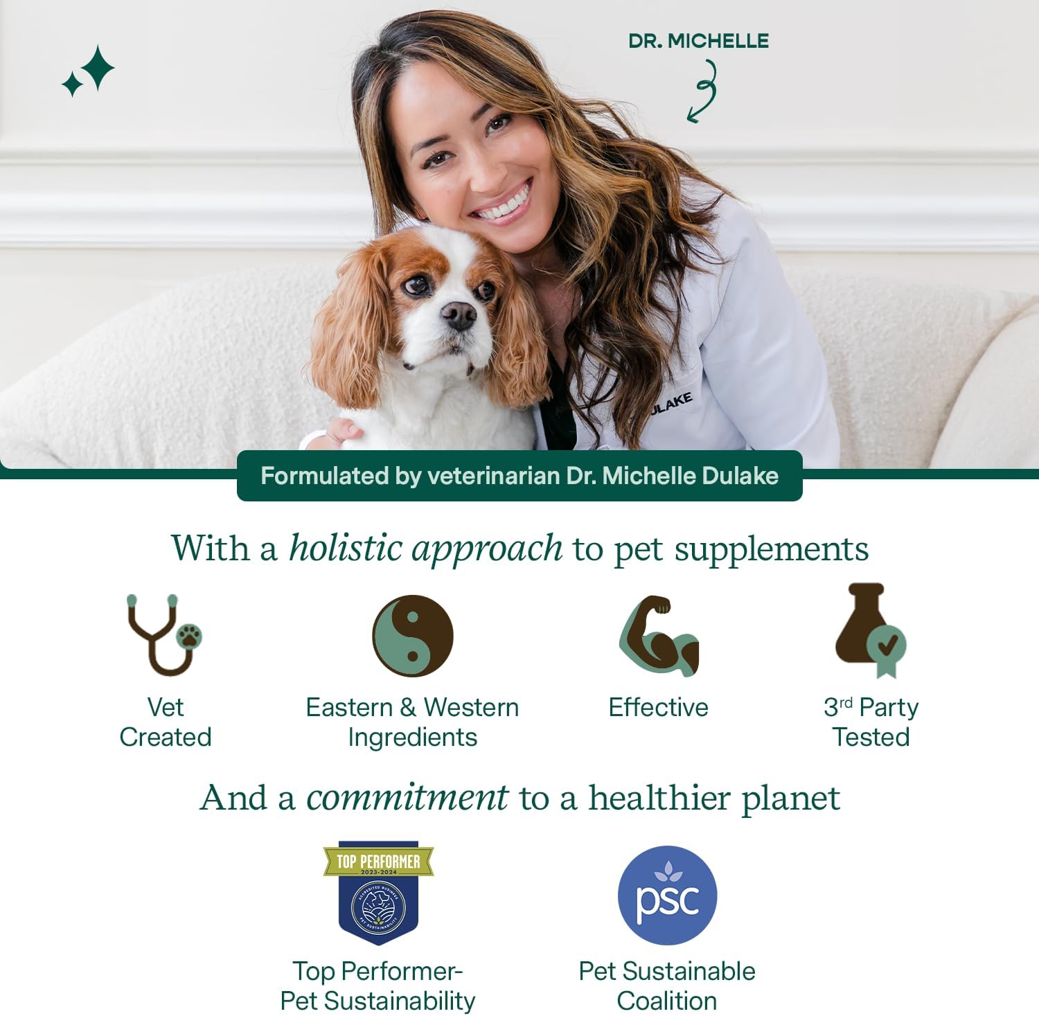 Plant-Based Vegan Omega 3 6 9 Supplement for Pets - Supports Skin, Coat, Brain, Heart, and Immune System - 8oz Bottle, 48 Servings