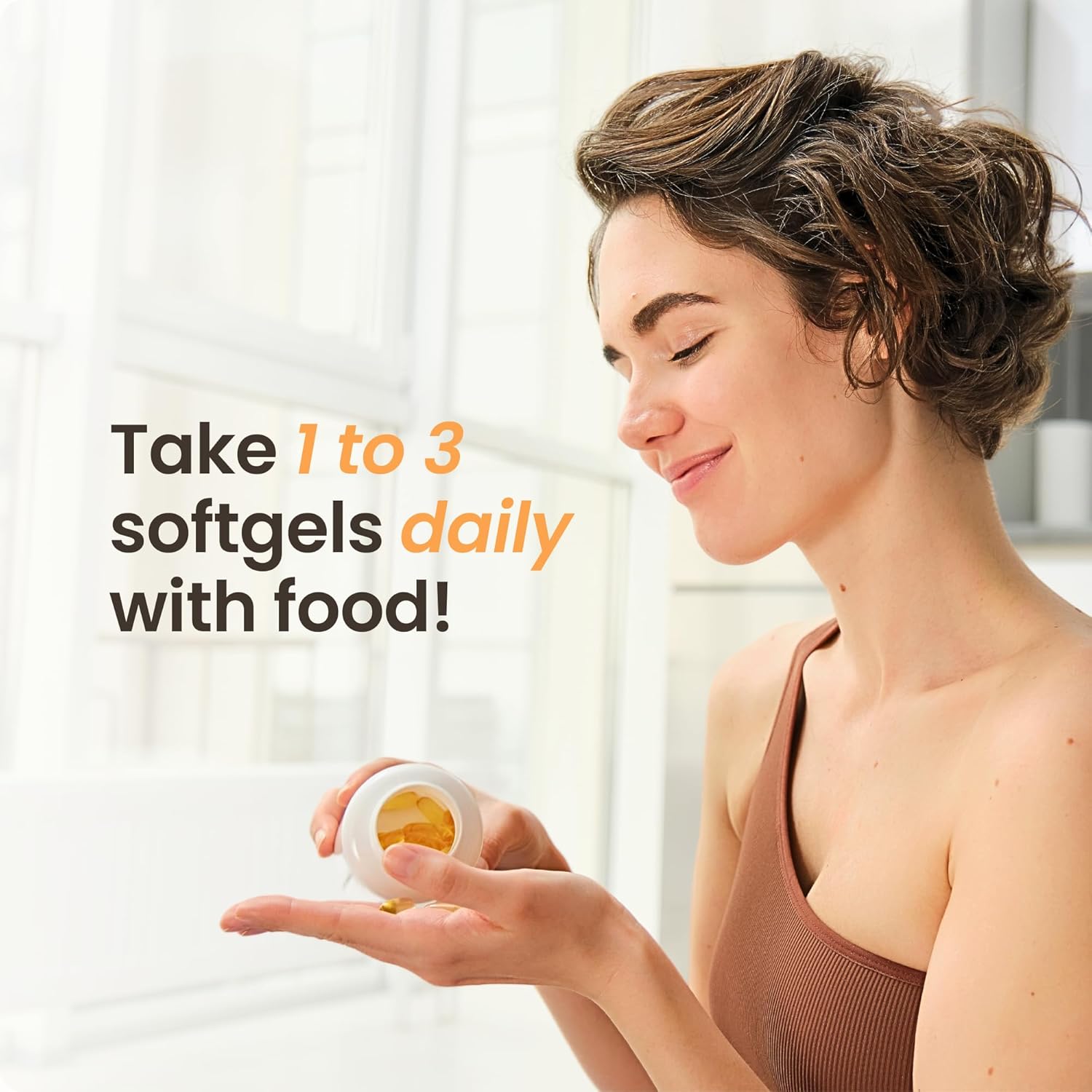 Plant Based Zippi Omega 3-6-7-9 Softgels for Brain, Liver, Cardiovascular, Immunity, and Joint Support