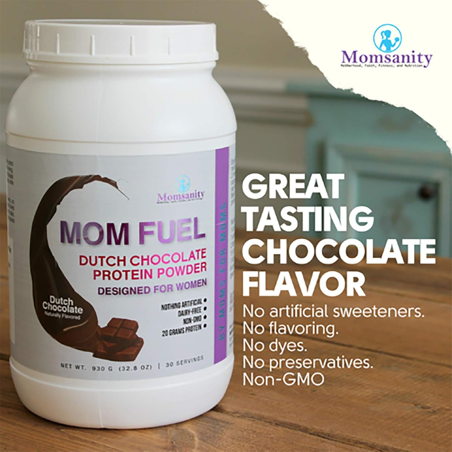 Plant & Collagen Protein Powder for Women - Dairy Free Meal Replacement with 20g Protein (Dutch Chocolate + Vanilla)