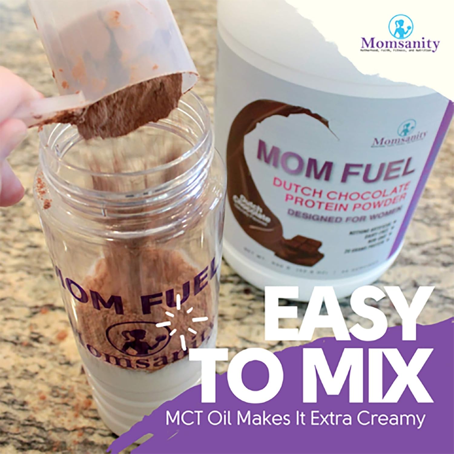 Plant & Collagen Protein Powder for Women - Dairy Free Meal Replacement with 20g Protein (Dutch Chocolate + Vanilla)