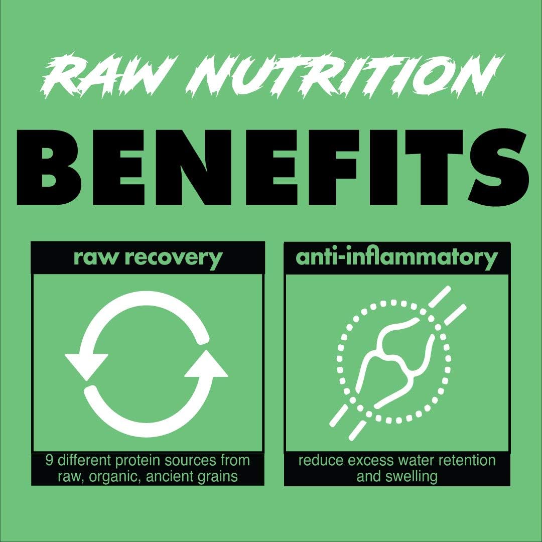 Plant Powered Protein for Gains in Bulk - GIB Raw Vegan Protein, 2.6 lbs