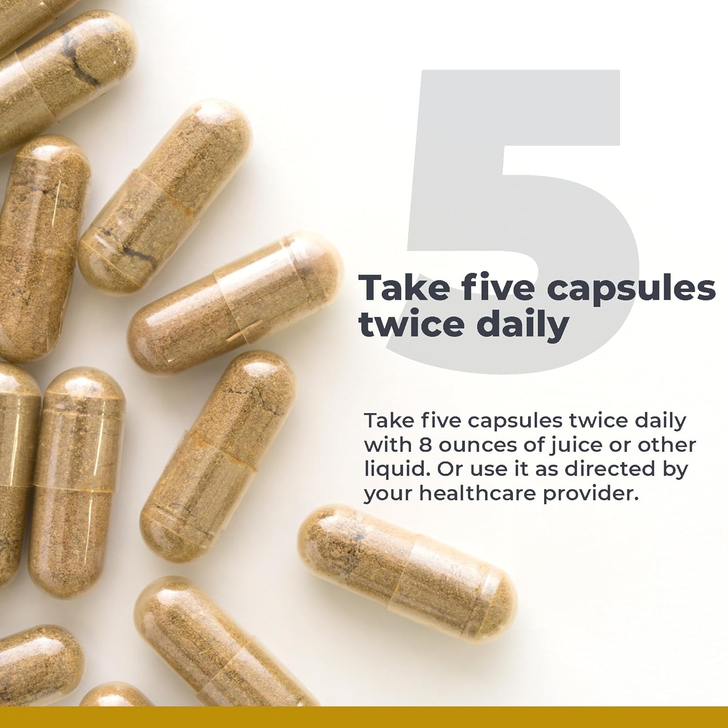 Plant-Source Psyllium Fiber Supplement for Digestive Gut Health - Supports Regularity and Intestinal Health - 180 Capsules