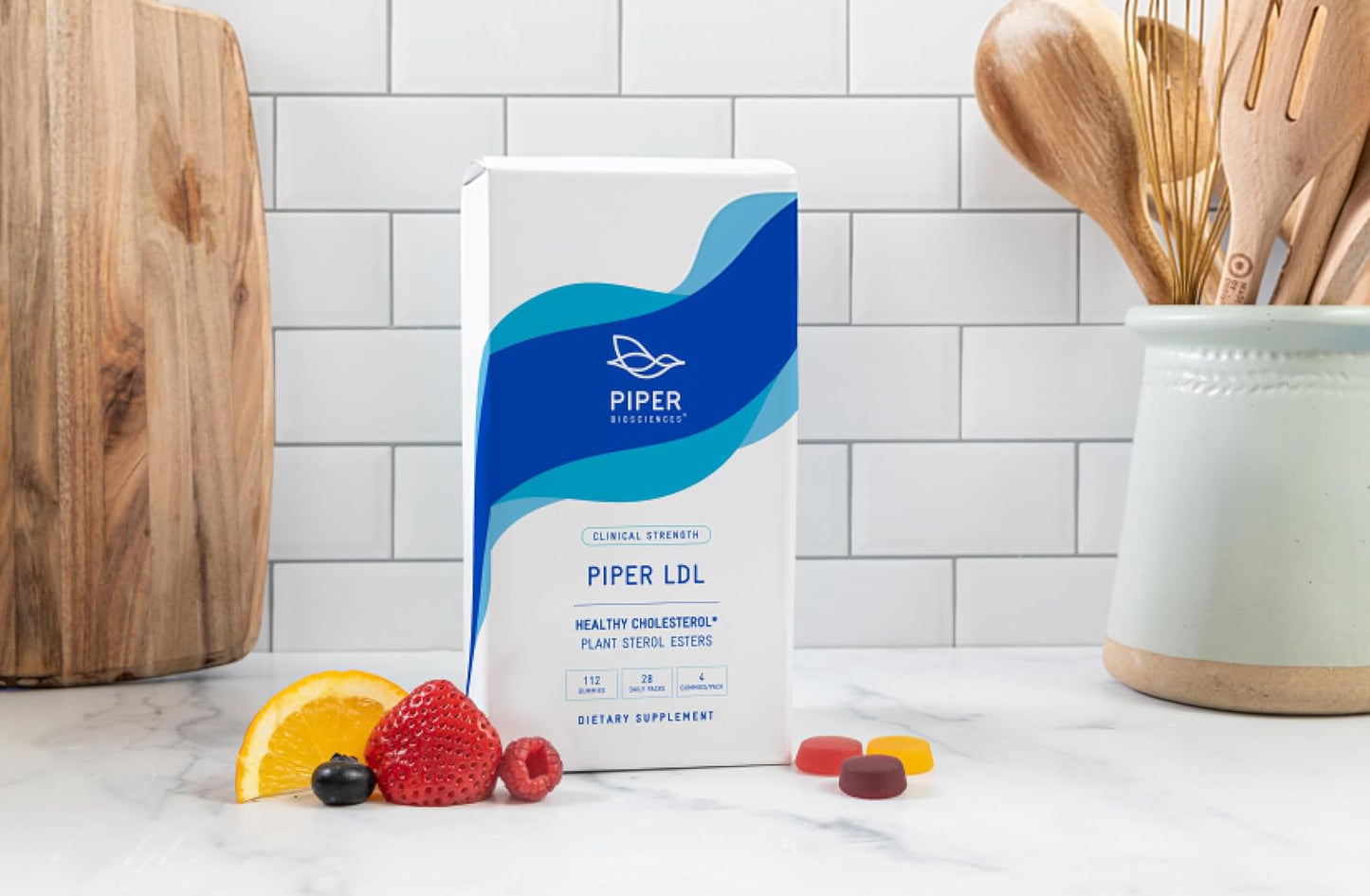 Plant Sterol Gummies for Cholesterol Health - 12 Week Supply by Piper Biosciences
