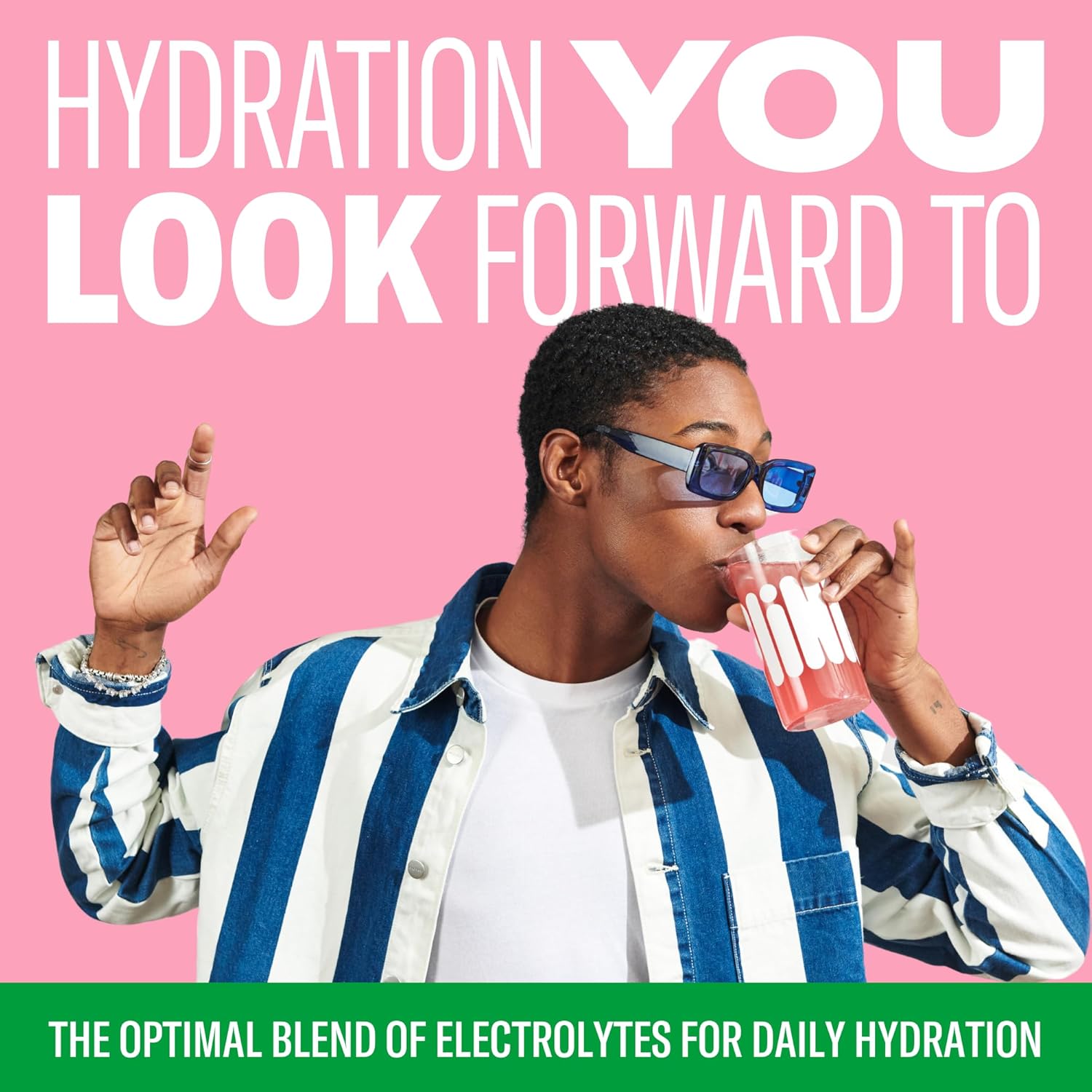 Plink! Fizzy Electrolyte Drink Tablets - 48ct Pack with Sodium, Potassium, Magnesium for Daily Hydration - Low-Calorie, Low-Sugar Keto Electrolytes Powder Packets - Water Flavoring