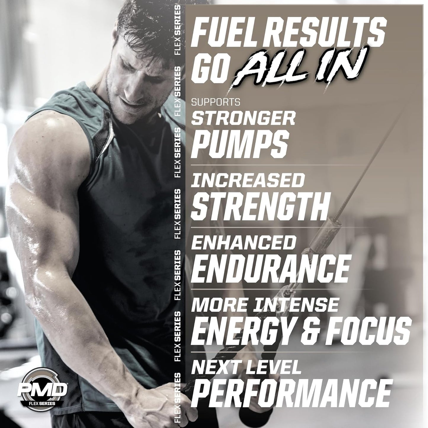 PMD Sports Pump Fuel All in Insanity - Premium Muscle Pump Pre Workout Powder - Surge Cherry Slush (20 Servings)