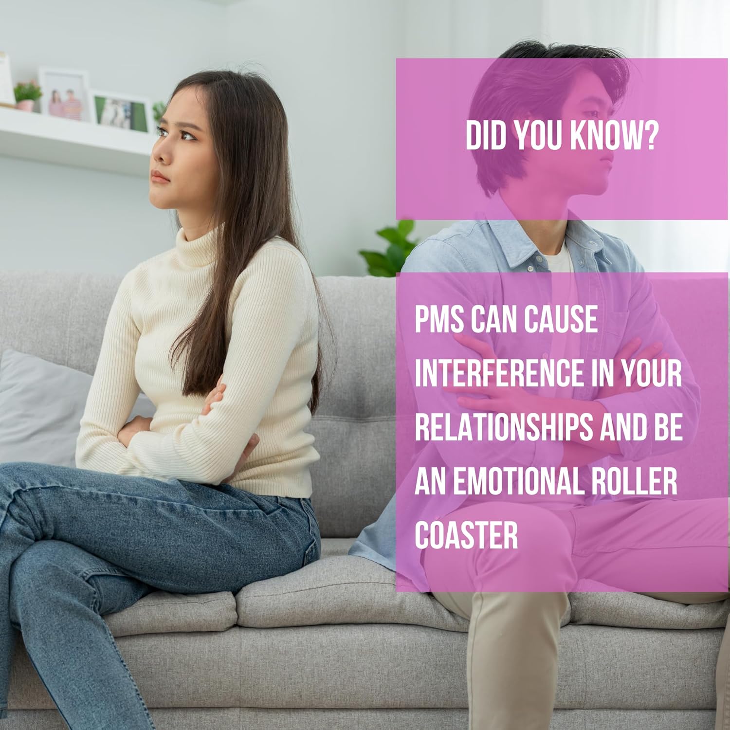 PMS Relief Supplement with Phosphatidylserine & Phosphatidic Acid for Mood & Hormone Balance - 90 Softgels