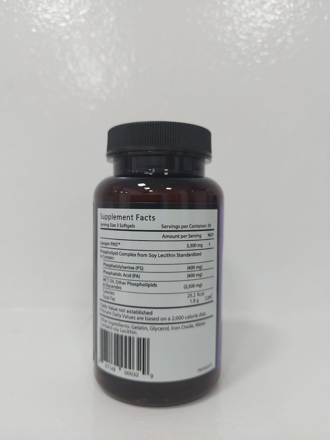 PMS Relief Supplement with Phosphatidylserine & Phosphatidic Acid for Mood & Hormone Balance - 90 Softgels