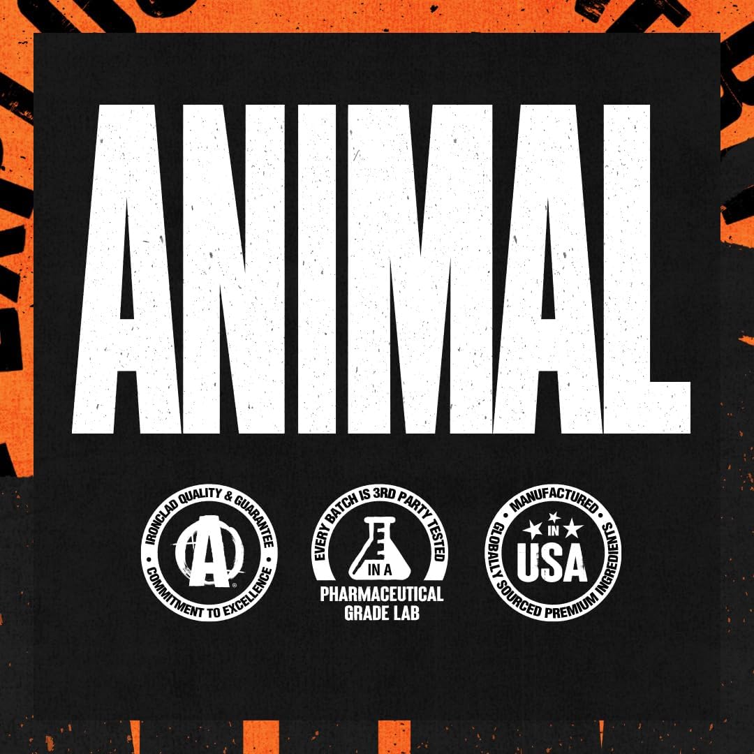 Pom-Berry Animal Energy Chews with Caffeine and Nootropics for Focus and Pre Workout - Convenient and Delicious Format