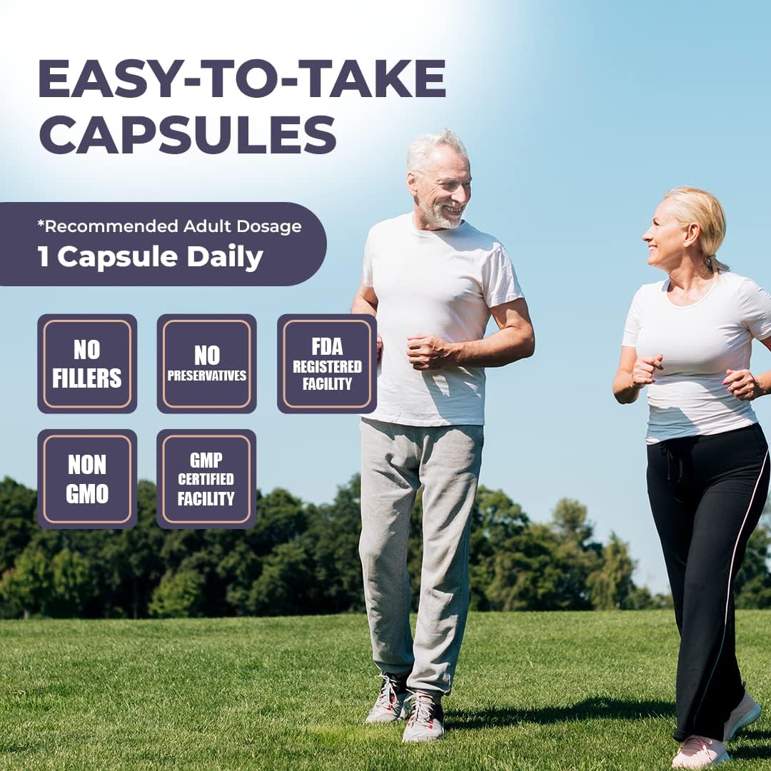 Pomona Wellness L-Carnitine Capsules - 500mg Per Serving, Non-GMO, Supports Metabolism, Cognitive & Cardiovascular Health