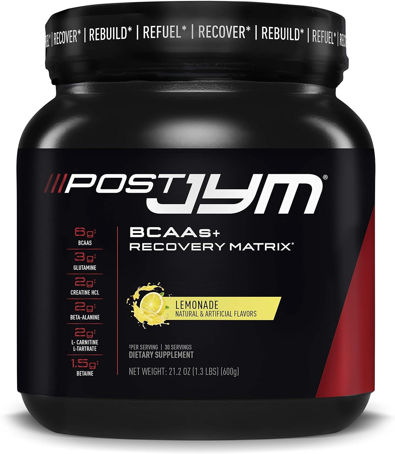 Post JYM Active Matrix & Vita JYM Multivitamin Bundle - Lemonade Flavor, 60 Tablets for Sports Recovery
