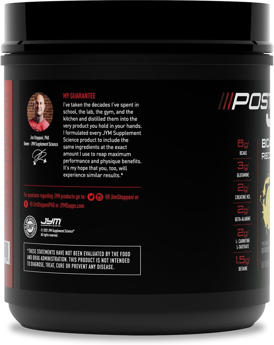 Post JYM Lemonade Carb Powder for Fast Digesting Post-Workout Recovery - Pure Dextrose for Glycogen Replenishment, Athletic Performance, and Muscle Growth - 30 Servings