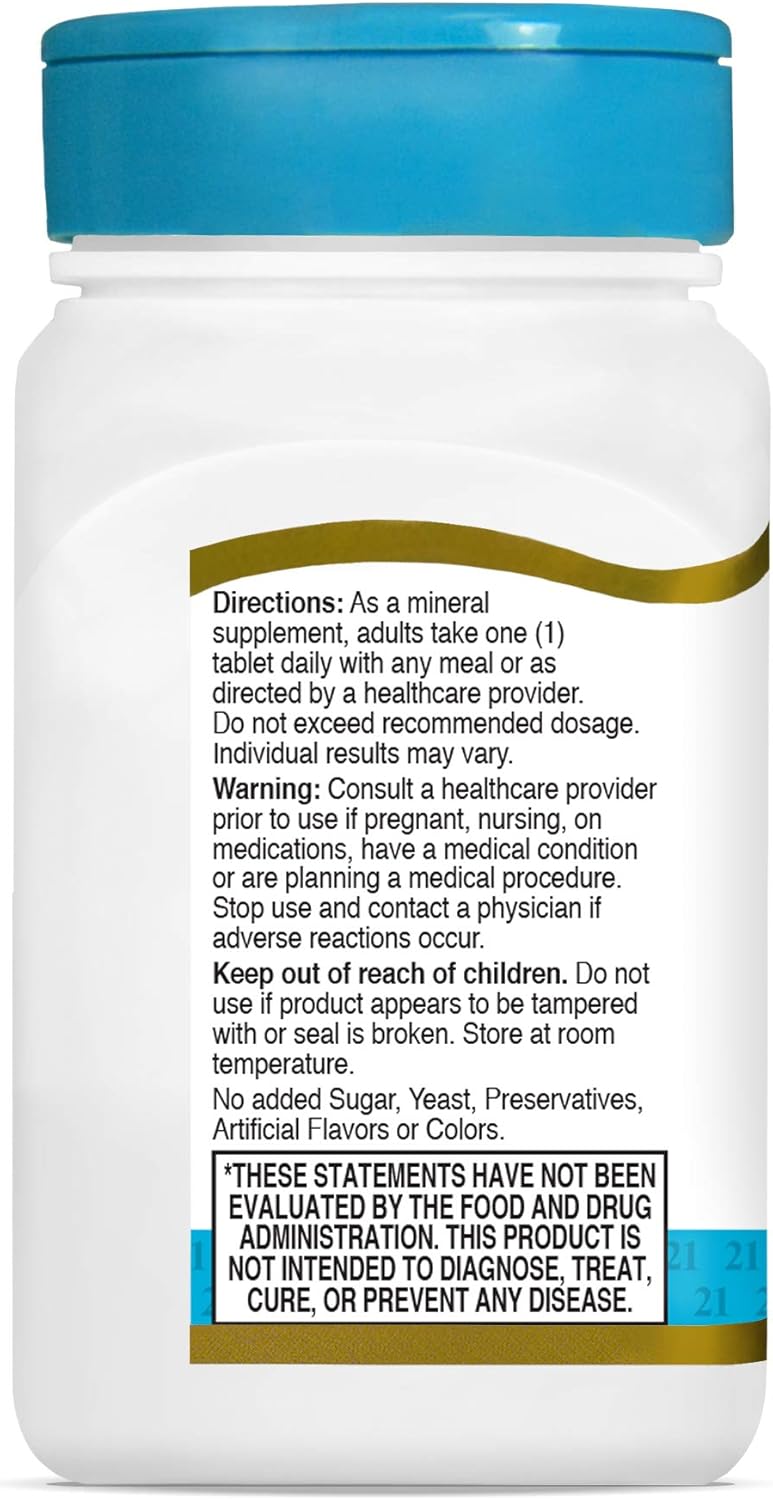 Potassium 595 mg Tablets for 21st Century, 330 Count (Pack of 3)