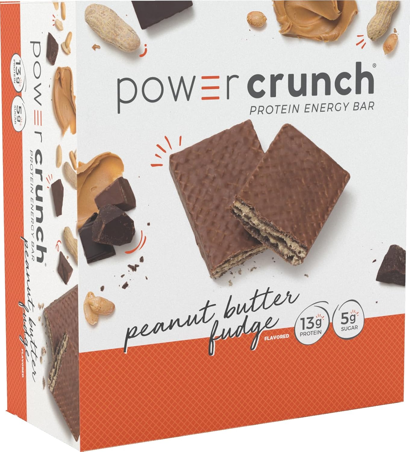Power Crunch PCO 72 Count Box in Peanut Butter Fudge Flavor