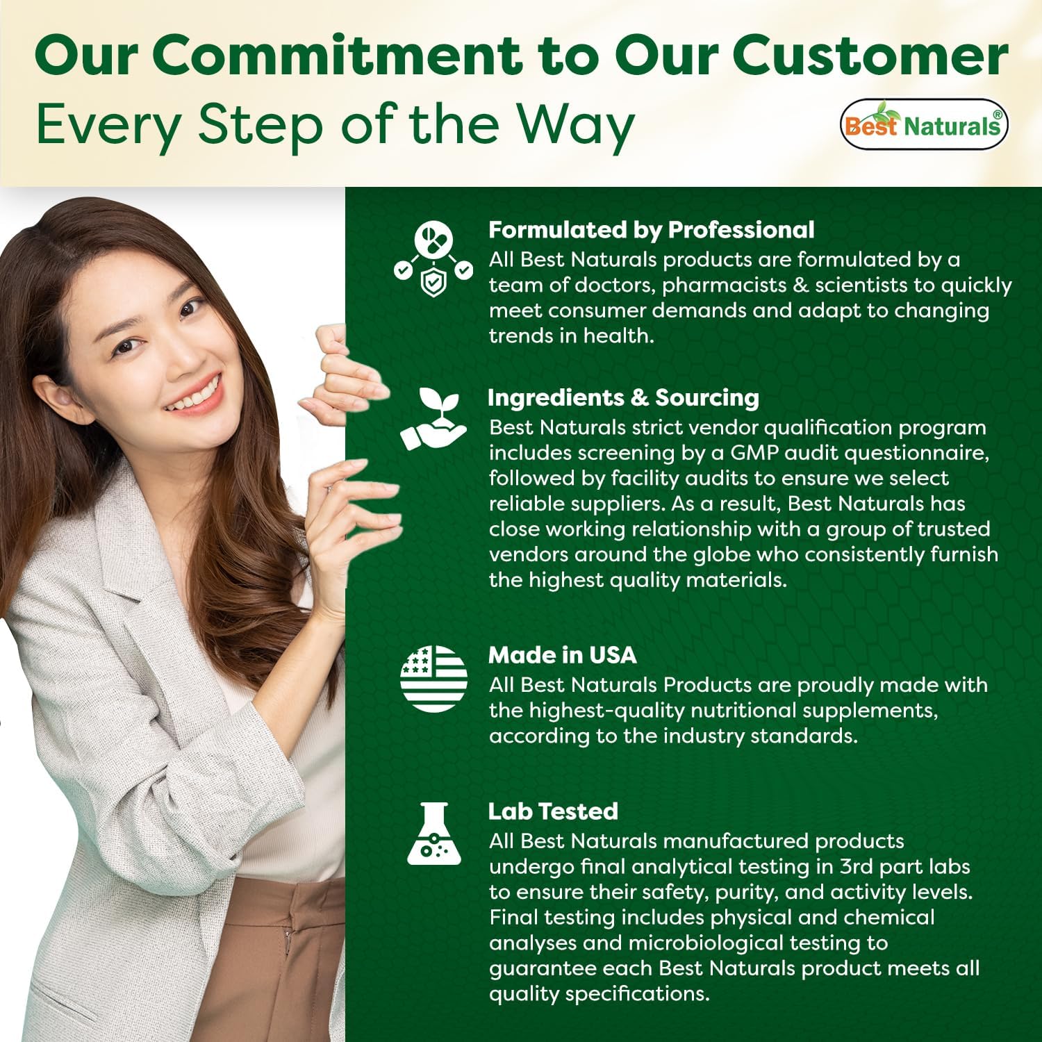 Powerful Antioxidant: Best Naturals NAC 600mg 250 Capsules of N-Acetyl Cysteine