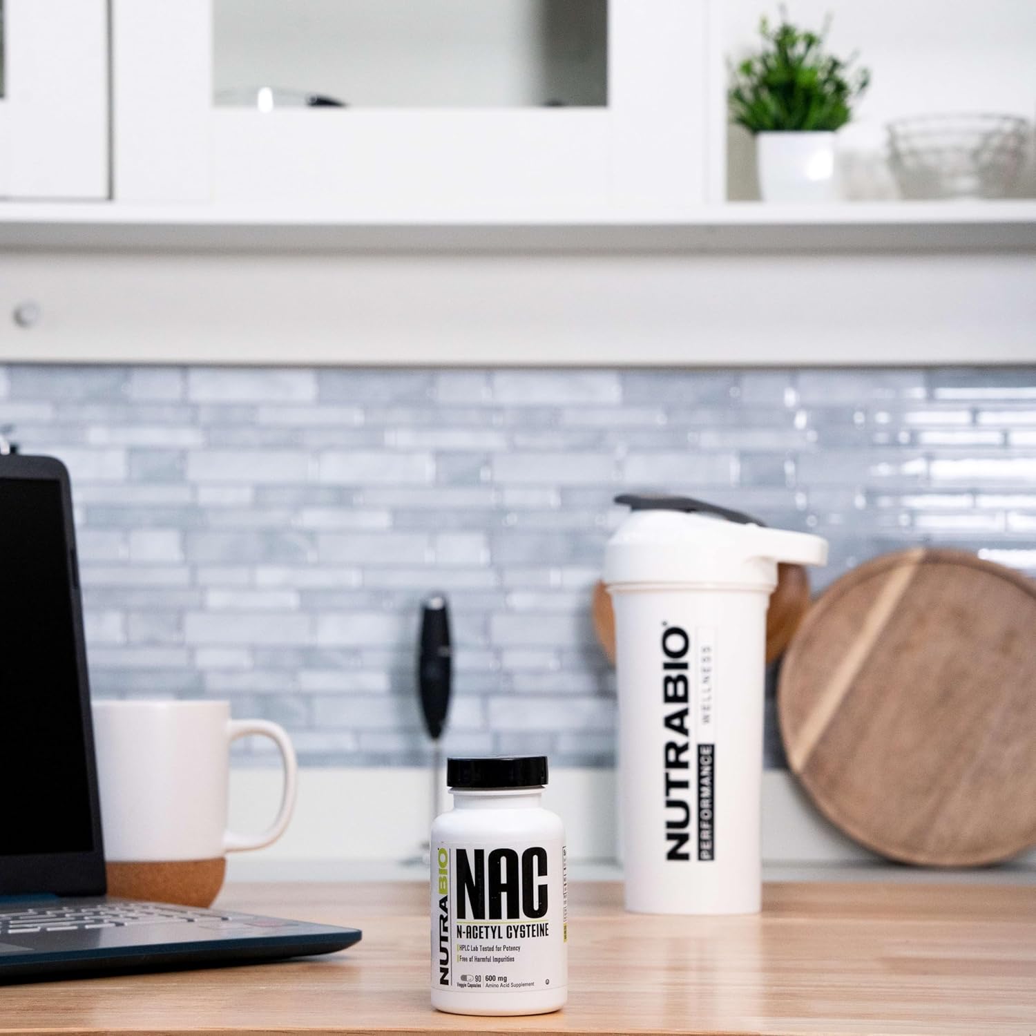 Powerful Antioxidant N-Acetyl Cysteine (NAC) Supplement - 90 Capsules, 600mg - Immune Support & Glutathione Boost