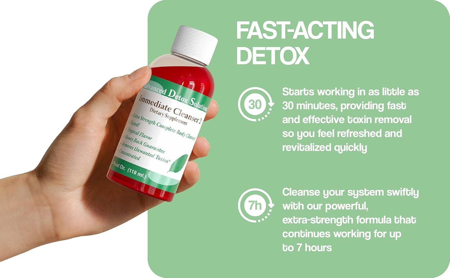 Powerful Rapid Detox Cleanse Formula - Advanced Detox Solutions Immediate Cleanser 2