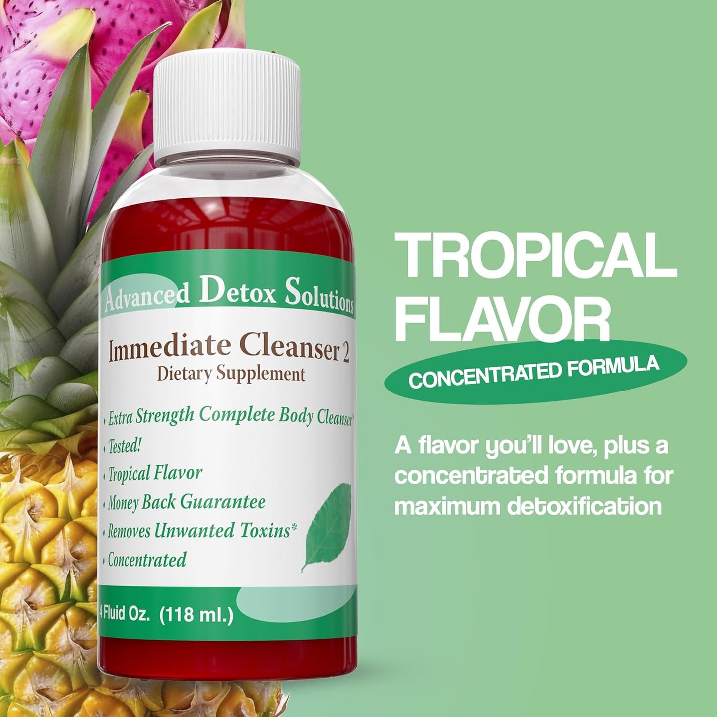 Powerful Rapid Detox Cleanse Formula - Advanced Detox Solutions Immediate Cleanser 2