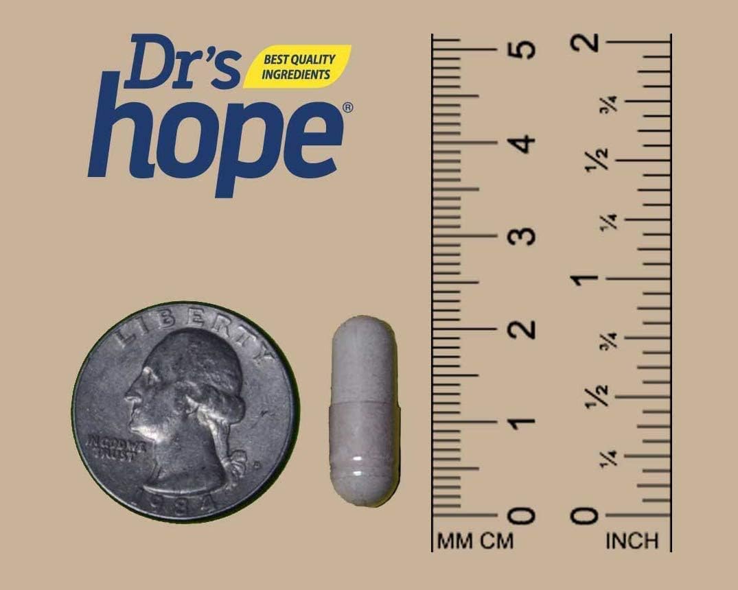 PQQ + CoQ10 Capsules - 20mg PQQ + 100mg CoQ10 for Brain, Immune Support - Antioxidant Rich Energy Boost - 60 Count