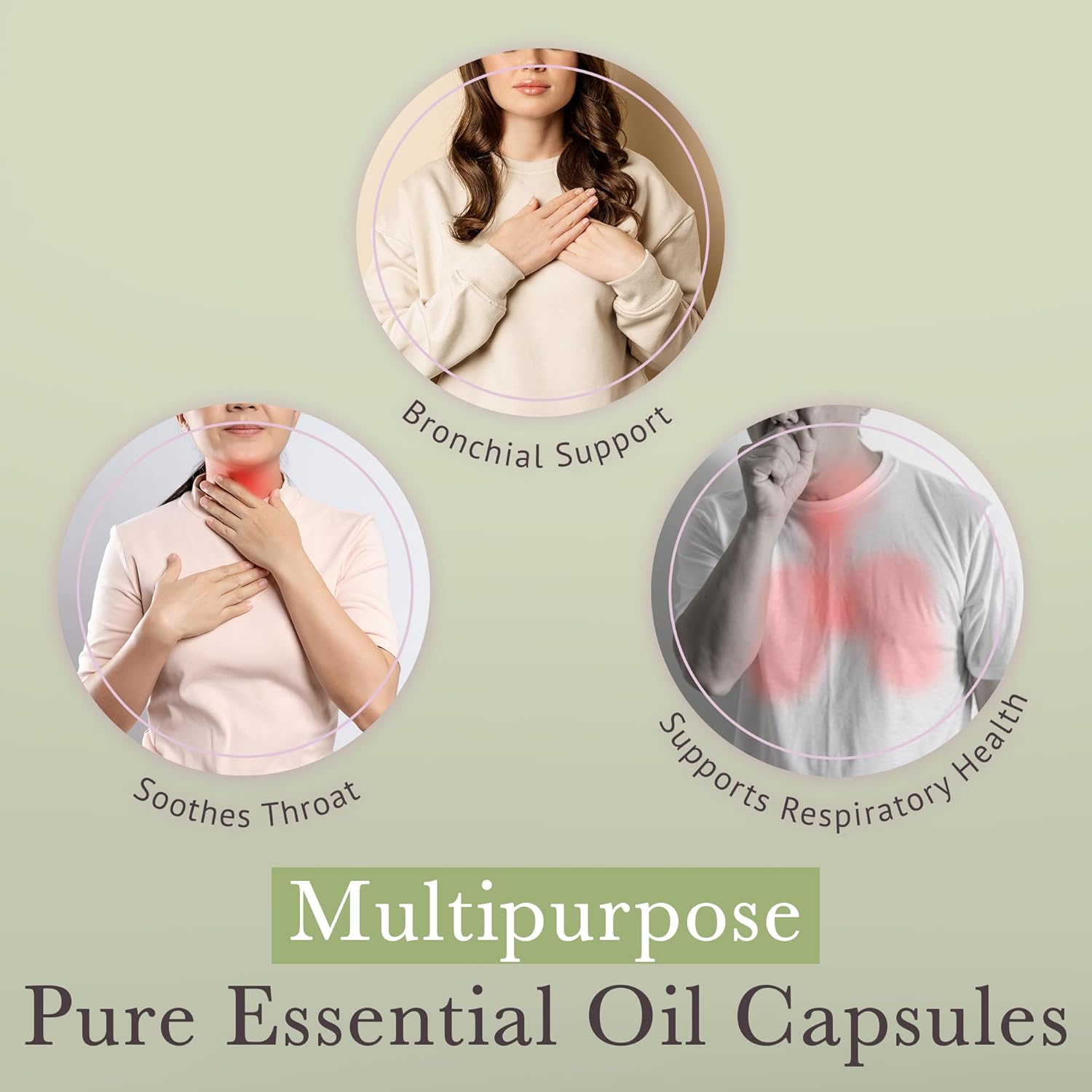 Pranarom Respiratory Health Pranacaps - 30 Count with Oregano & Lemon Essential Oil