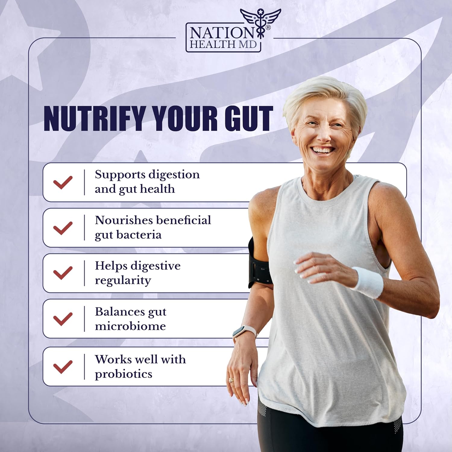 Prebiotic Capsules for Digestion, Immunity, and Wellness with Inulin - 90 Capsules for Men and Women - Made with Jerusalem Artichoke and Chicory Root