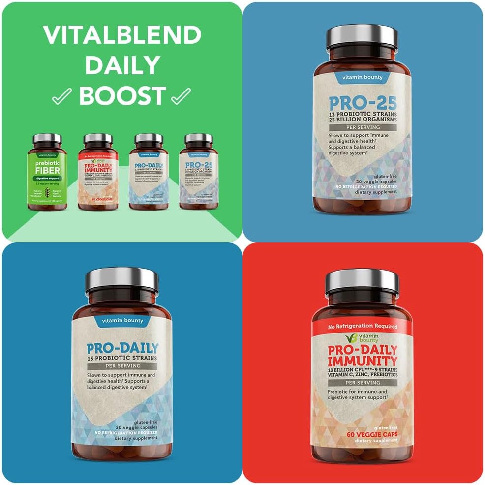 Prebiotic Fiber Capsules with PreforPro® for Digestive & Immune Health - 60 Count