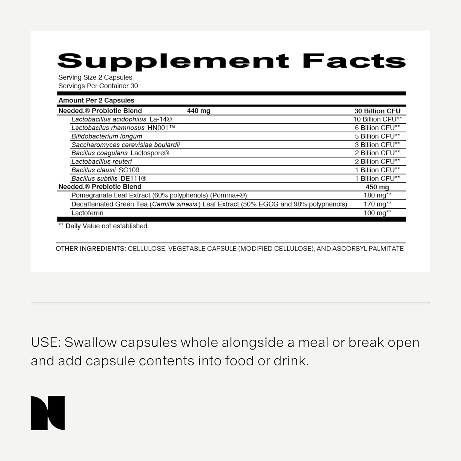 Prebiotic & Probiotic for Prenatal & Postpartum Support - Boost Immunity, Balance Mood, Healthy Microbiome - 60 Capsules