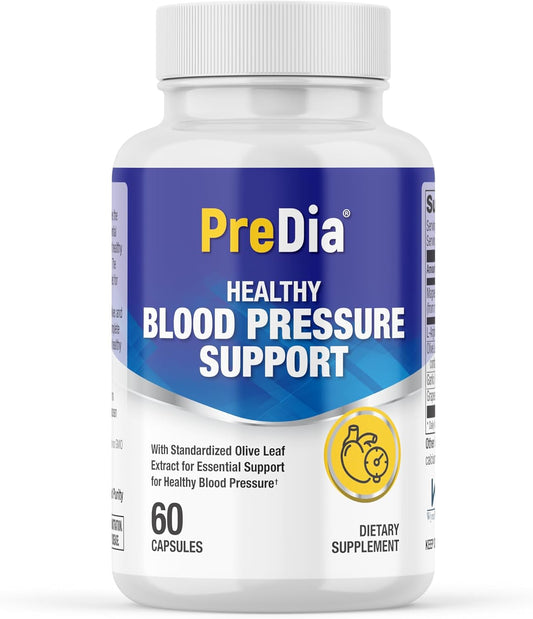 PREDIA WynnPharm Blood Pressure Support Capsules - 30 Count Pack (1 Bottle)