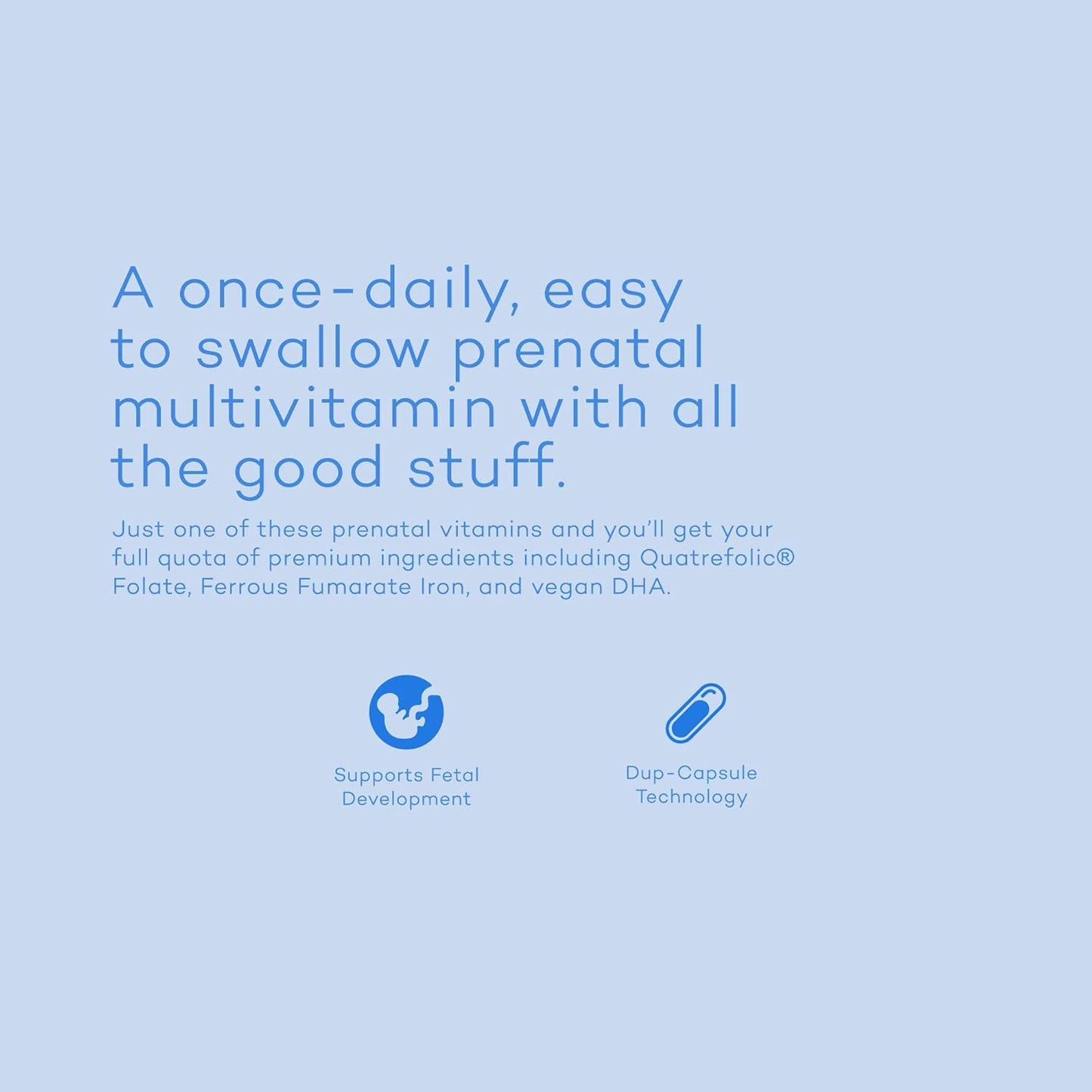 Premama Prenatal Vitamins: Once Daily Multivitamin for Women with DHA, Folate, and Choline - Fertility Support, Non GMO, Vegan, Gluten Free - 28 Capsules (Pack of 3)