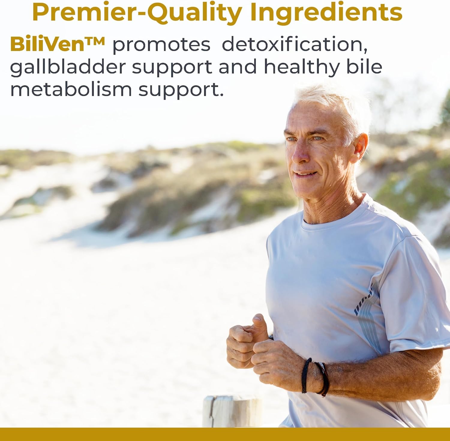 Premier Research Labs BiliVen TM - 60 Capsules, Vegan Gallbladder Formula for Detox & Support