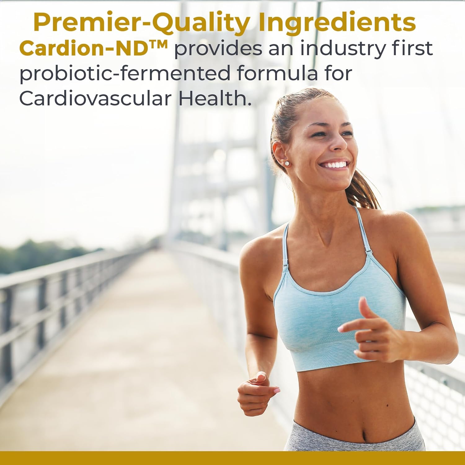 Premier Research Labs Cardio-ND: Heart Health Support with Hawthorn Berries & Probiotics - Vegan Probiotic Supplement - 8 Fl oz