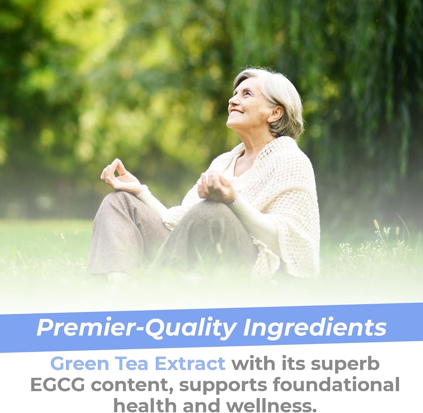 Premier Research Labs Green Tea Extract Capsules - ECGC, Camellia Sinensis, Vegan - 120 Vegetarian Pills