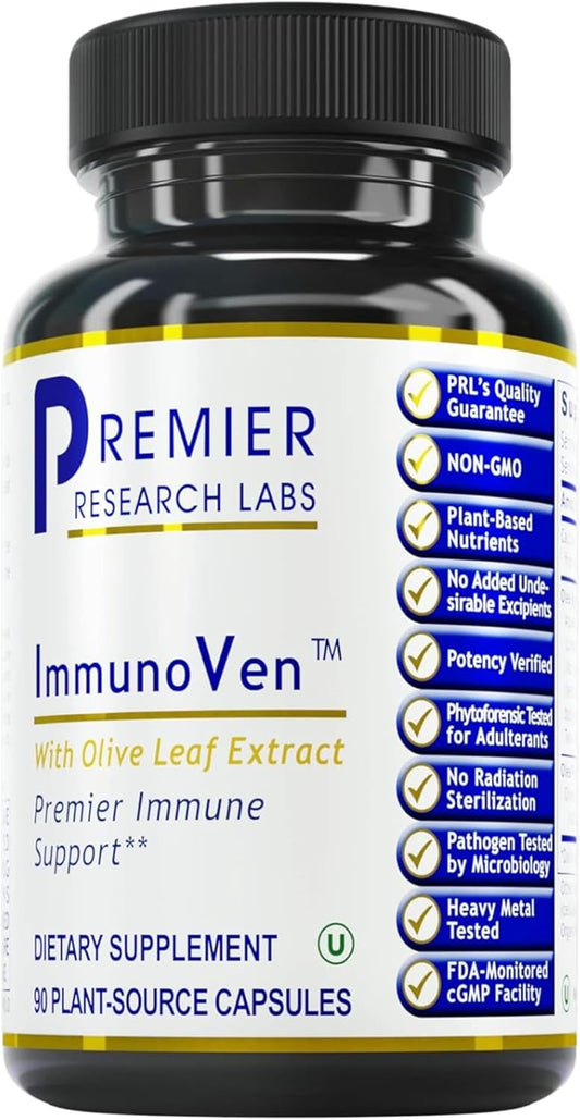 Premier Research Labs ImmunoVen - Immune & Heart Health Support Capsules - 90 Vegetarian Capsules