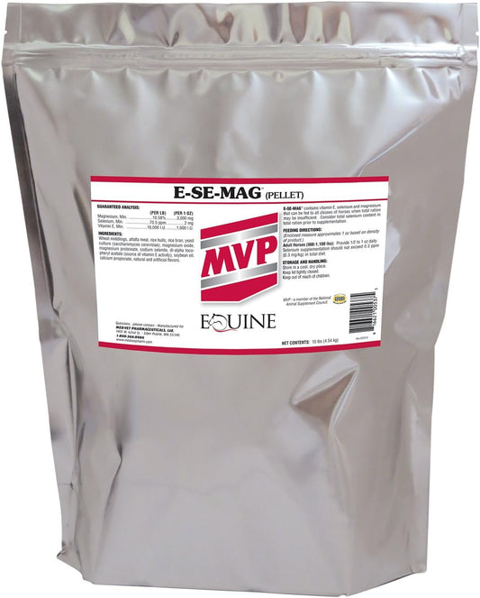 Premium 10lb E-Se-Mag Supplement for Muscle Function & Recovery in Horses