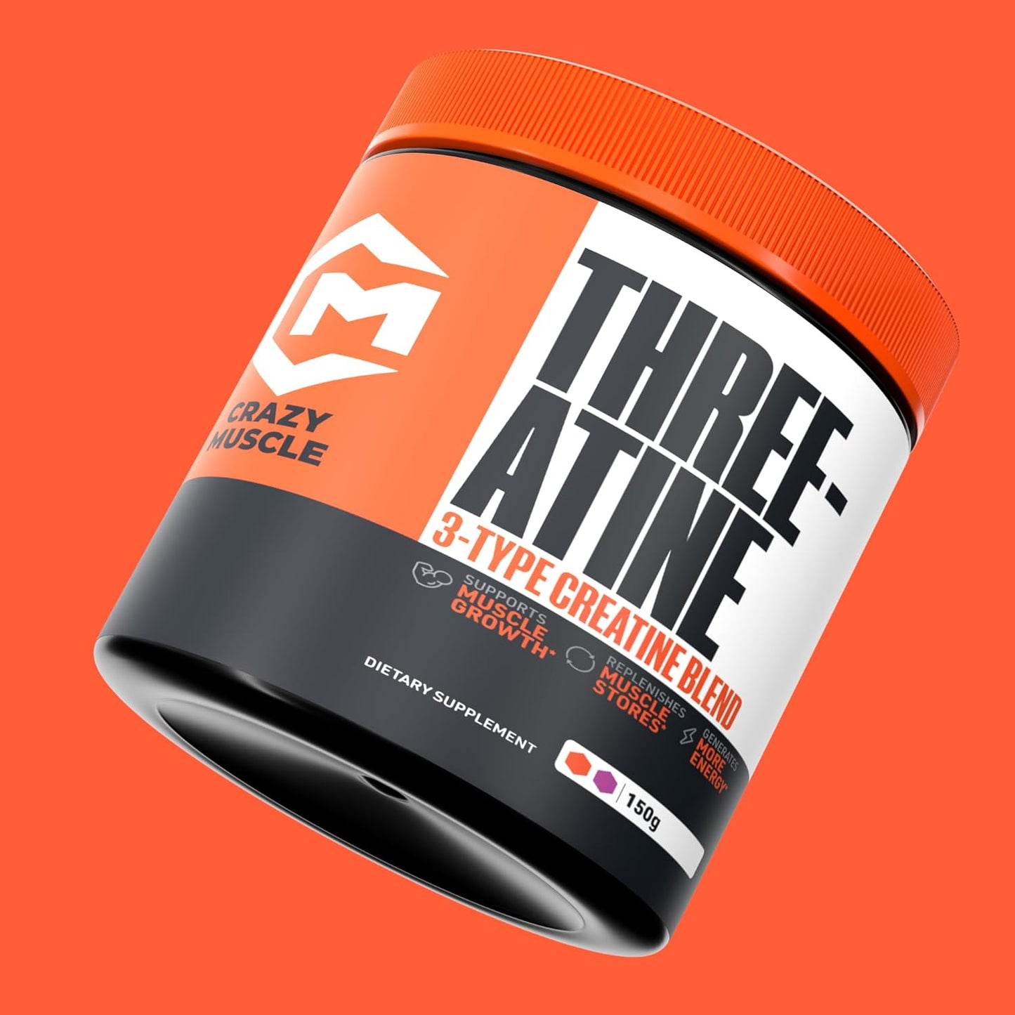Premium 3X ThreeAtine Pre Workout Mass Gainer Powder for Optimum Performance, 5000mg Creatine Monohydrate - Easy Absorption, 30 Servings
