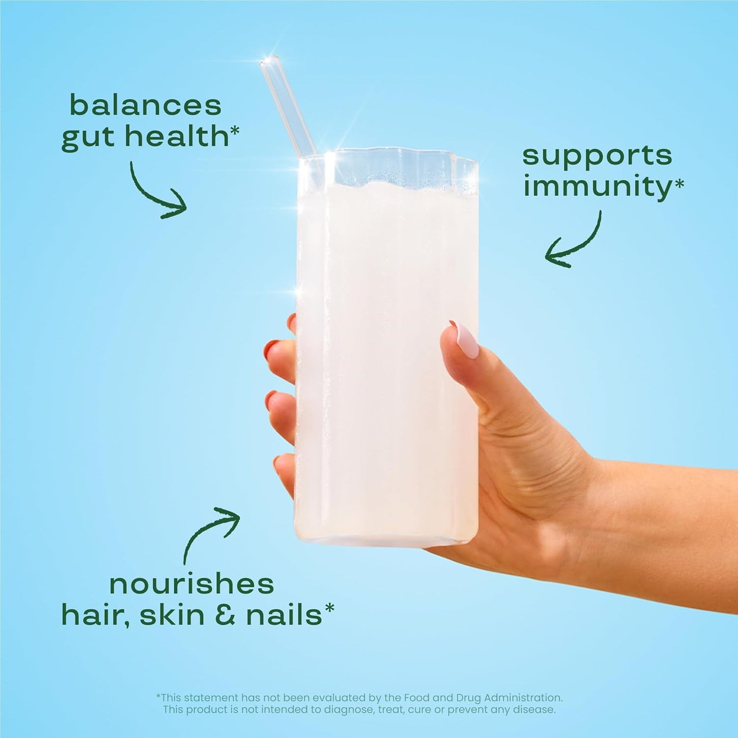 Premium 40% IgG Colostrum Powder for Gut Health, Immune Support, Hair Growth - Gluten & Sugar Free, Unflavored Beauty Supplement - 25 Servings