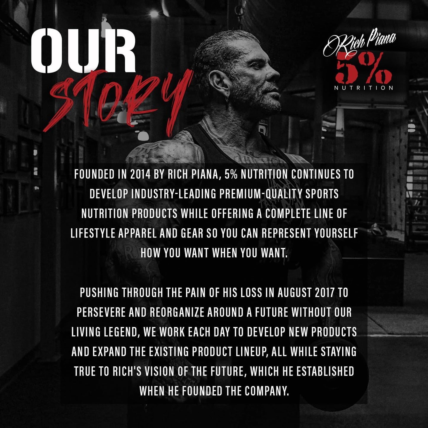 Premium 5% Nutrition Rich Piana AllDayYouMay BCAA Powder for Muscle Recovery & Hydration | Southern Sweet Tea Flavor | 16.3 oz, 30 Servings