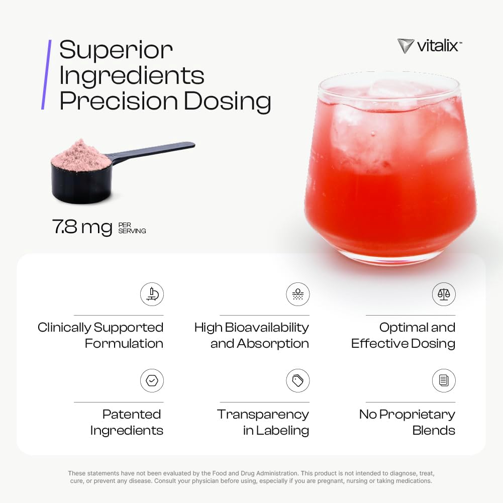 Premium Adaptogen Drink Mix for Cortisol & Stress Relief - Ashwagandha, Magnesium, L-Theanine - Raspberry Lemonade Flavor - 30 Servings