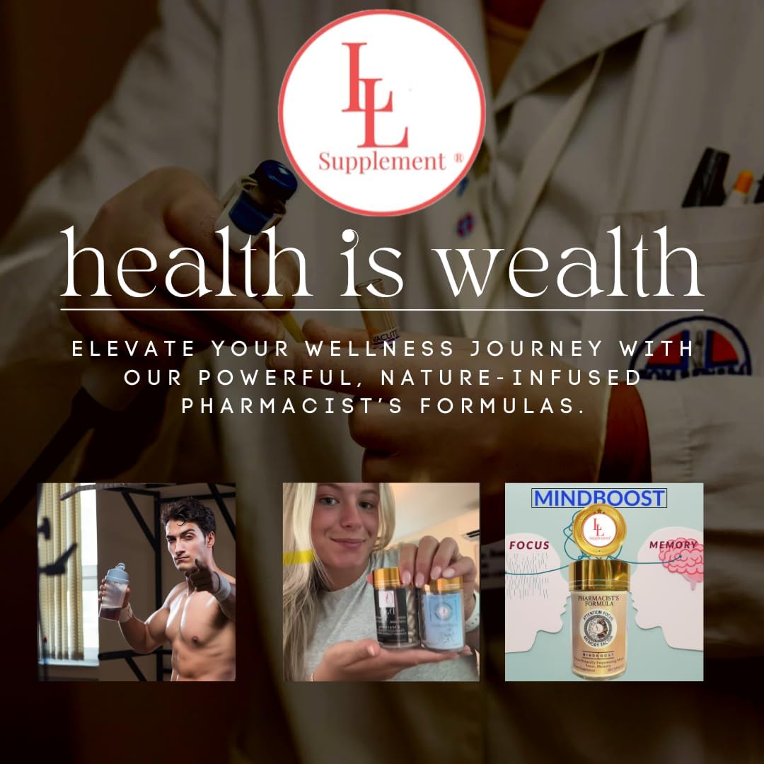 Premium All-in-One Skin, Hair, Nail & Joint Care Supplement - 60 Capsules crafted by Pharmacist