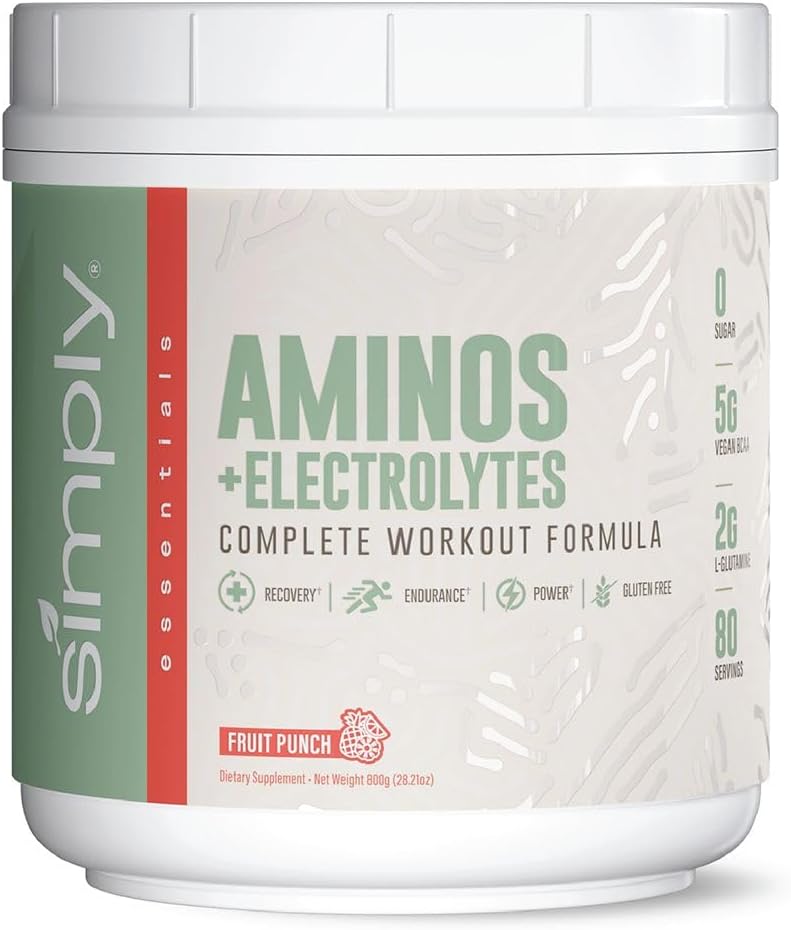 Premium Amino Powder with BCAAs for Muscle Recovery - Best Pre/Post Workout Drink