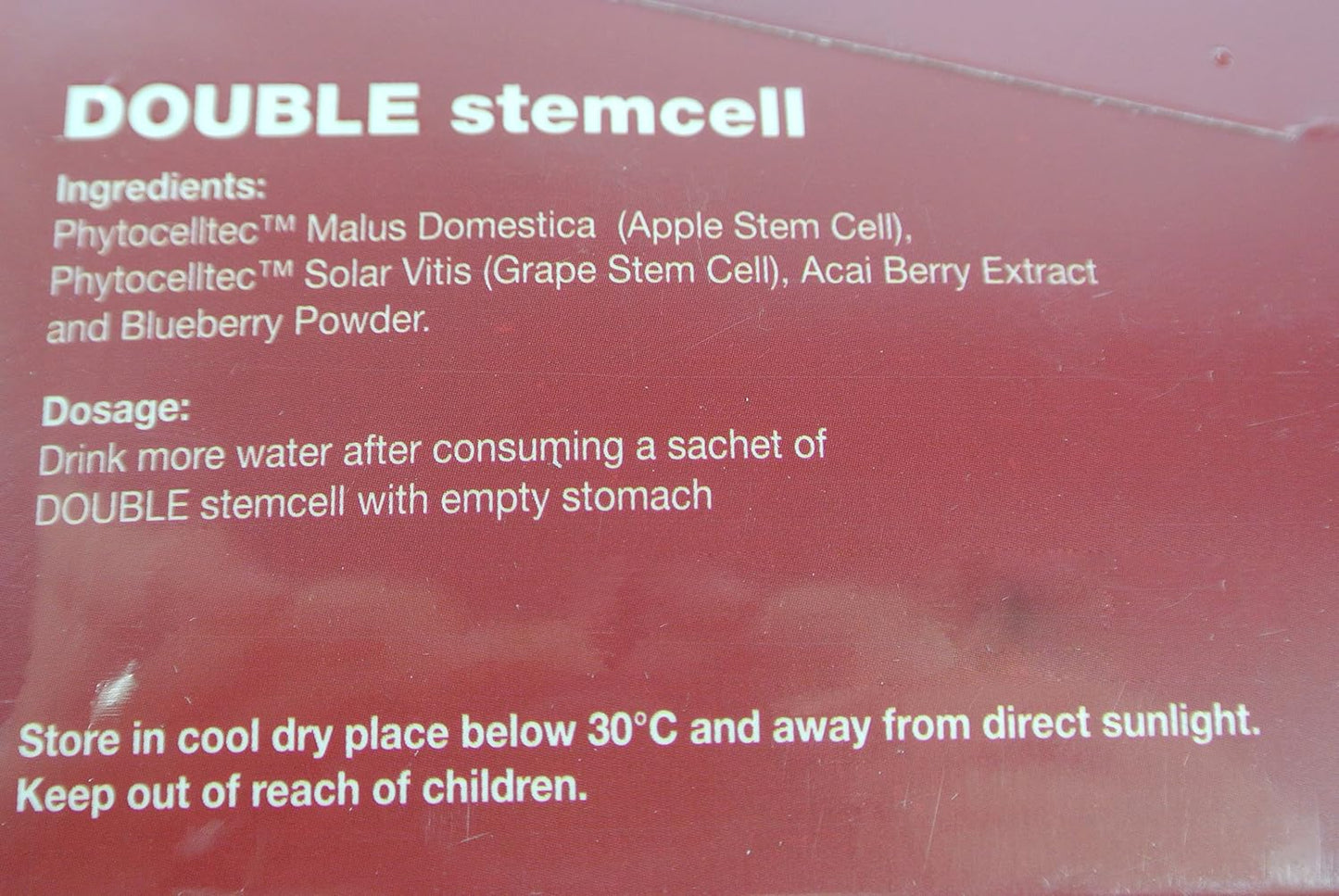Premium Anti-Aging Formula with 15x PhytoCellTec Apple Grape Double StemCell Technology