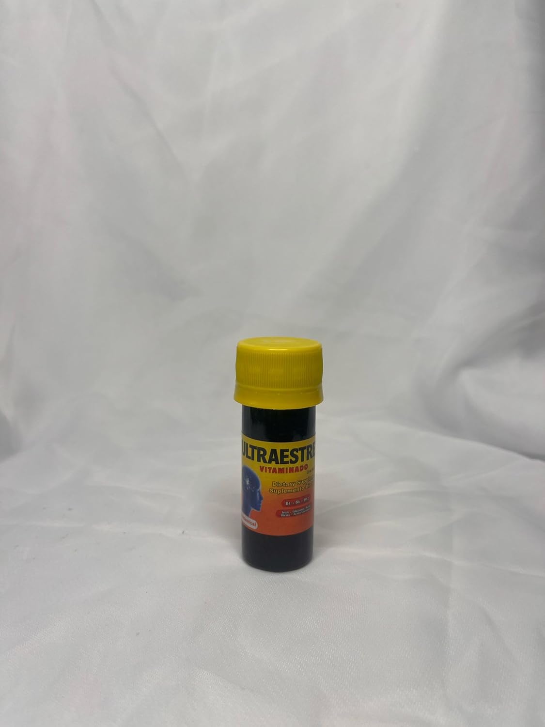 Premium Anti-Stress Dietary Supplement Vials with Vitamin B6, B1, B12, Iron & Glutamic Acid - Cognitive Support - 10 Vials Pack