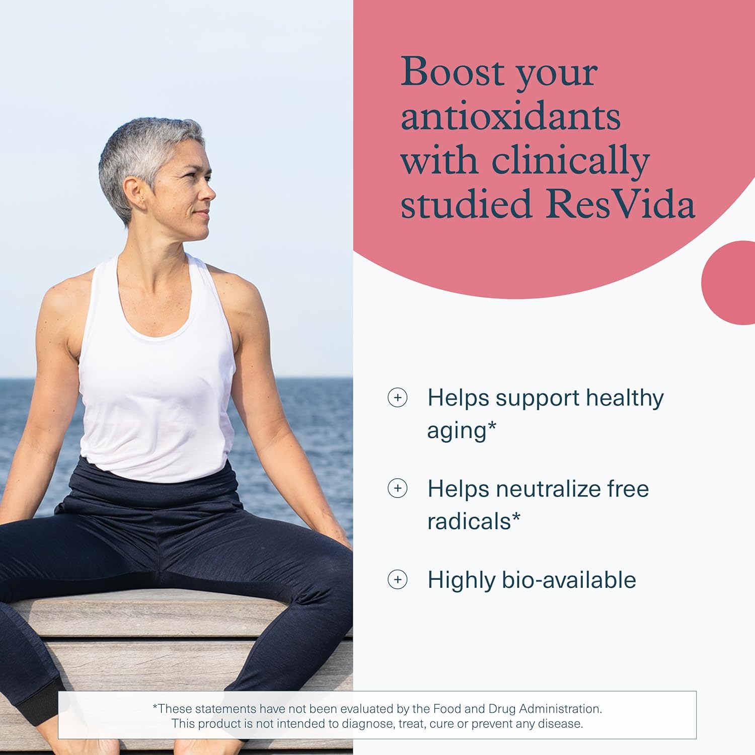 Premium Antioxidant Supplement with ResVida & Super-Fruit Blend - Youtheory Resveratrol Advanced Formula - 160 Tablets, Dairy, Soy & Gluten Free