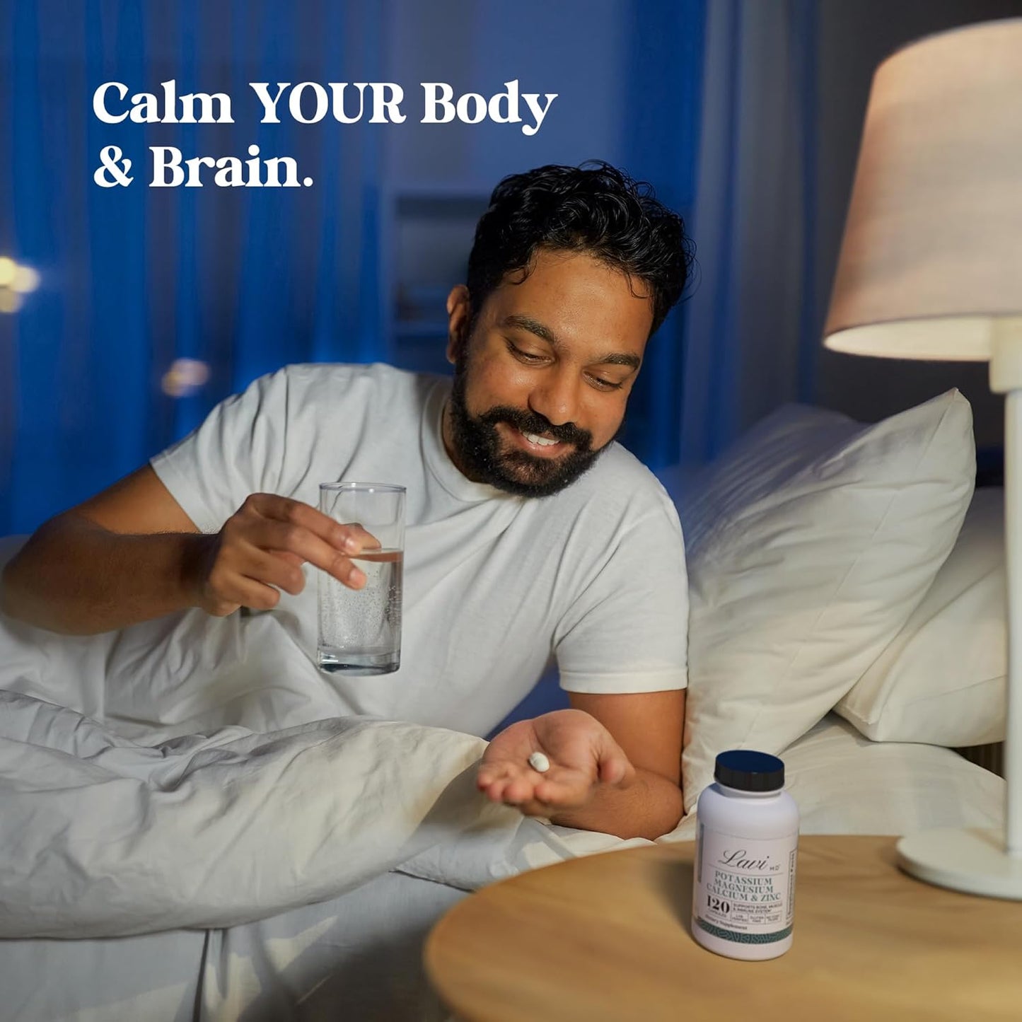 Premium Bone & Muscle Health Supplement with Potassium, Magnesium, Zinc & Calcium - 120 Capsules - Supports Optimal Calcium Absorption