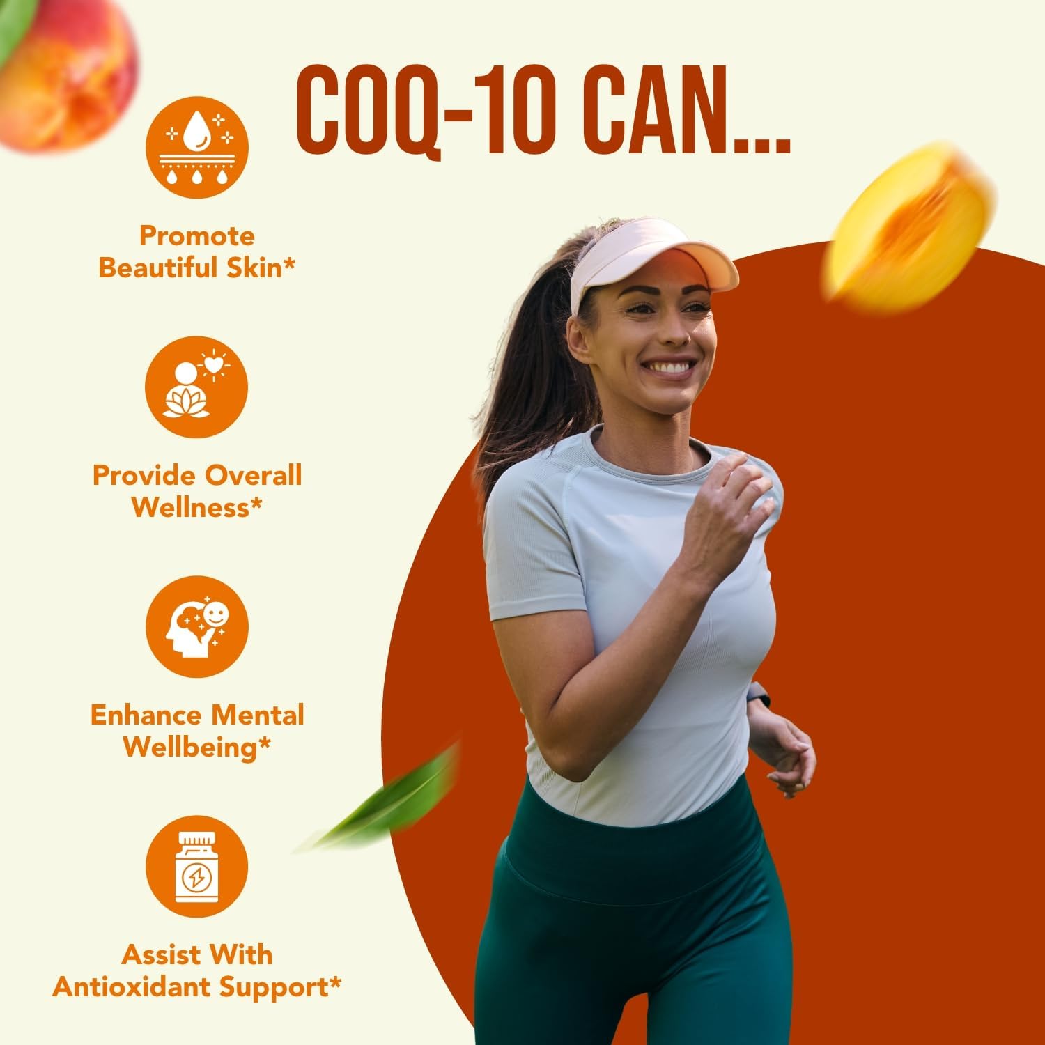 Premium Coenzyme Q10 200mg Capsules for Heart Health & Energy Support - Non-GMO Ubiquinone CoQ10 Supplement - 200 Count Pack for Daily Antioxidant Boost & Quick Absorption Formula