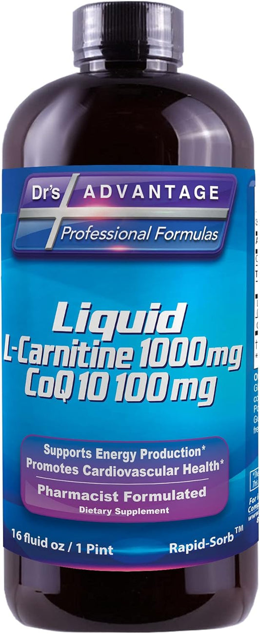 Premium Drs Advantage L-Carnitine Nutritional Supplement - 16 oz Bottle