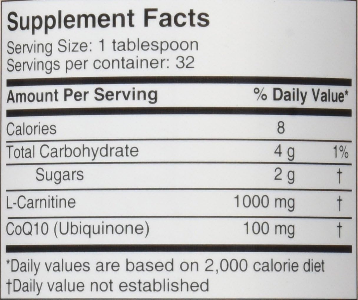 Premium Drs Advantage L-Carnitine Nutritional Supplement - 16 oz Bottle